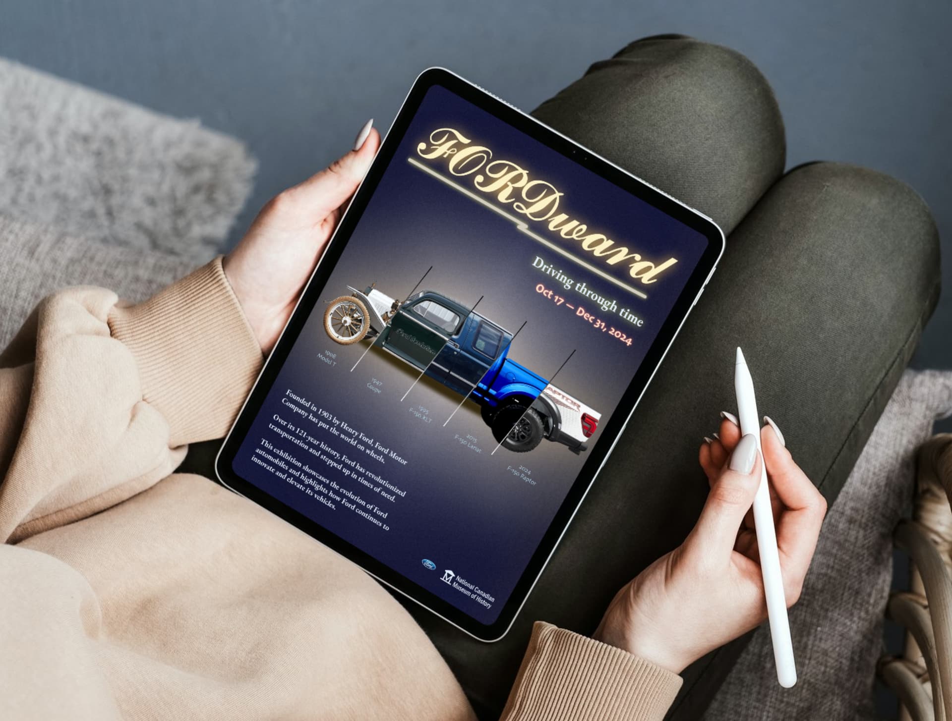 Ford eAdvert on iPad