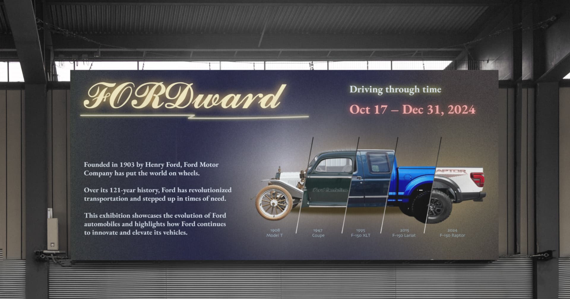 Ford poster outdoor